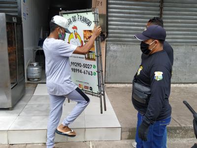 Feiras da Pratinha e Icoaraci são fiscalizadas por agentes de segurança