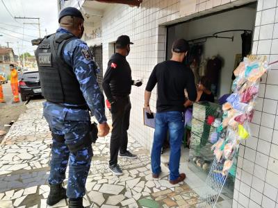 Feiras da Pratinha e Icoaraci são fiscalizadas por agentes de segurança