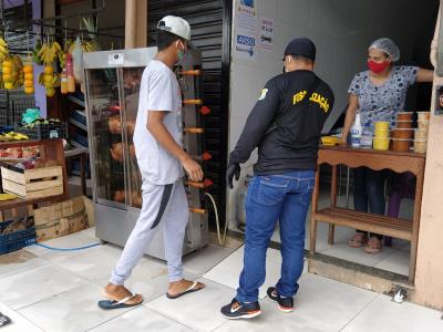 Feiras da Pratinha e Icoaraci são fiscalizadas por agentes de segurança