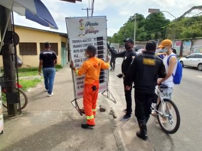 Feiras da Pratinha e Icoaraci são fiscalizadas por agentes de segurança