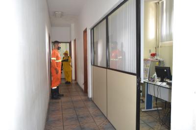 Sede da Agência Distrital de Icoaraci passa por desinfecção