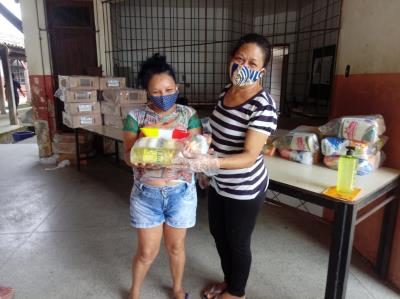 Prefeitura distribui kits da merenda escolar no Jurunas e Cremação