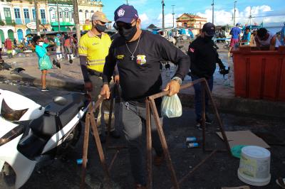 Prefeitura intensifica fiscalização em feiras de Belém, neste sábado, 16