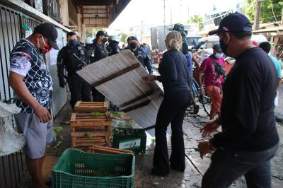 Prefeitura intensifica fiscalização em feiras de Belém, neste sábado, 16