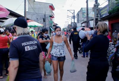 Feiras da Cabanagem, Bengui, Marambaia e Guamá são fiscalizadas