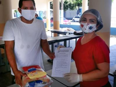Prefeitura de Belém conclui entrega do terceiro lote de kit merenda escolar