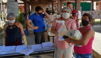Prefeitura de Belém conclui entrega do terceiro lote de kit merenda escolar
