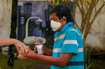 Prefeitura mantém atendimento à pessoas em situação de rua durante a pandemia