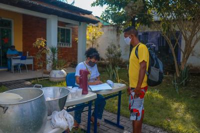 Prefeitura mantém atendimento à pessoas em situação de rua durante a pandemia