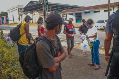 Prefeitura mantém atendimento à pessoas em situação de rua durante a pandemia