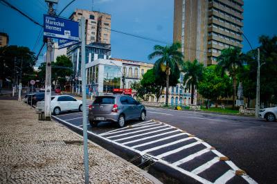 SeMOB intensifica ações de sinalização viária durante isolamento social