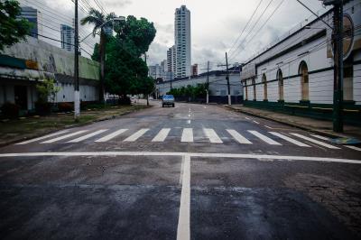 SeMOB intensifica ações de sinalização viária durante isolamento social