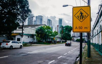 SeMOB intensifica ações de sinalização viária durante isolamento social