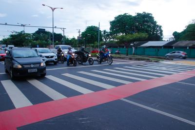SeMOB intensifica ações de sinalização viária durante isolamento social