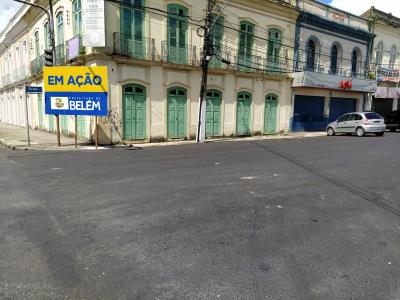 Centro histórico de Belém recebe obras de revitalização
