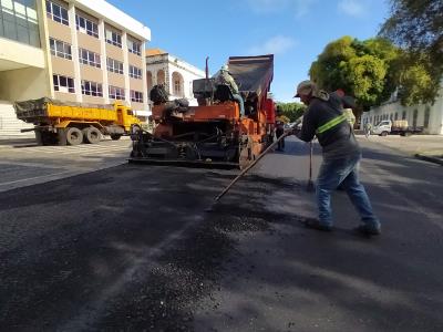 Centro histórico de Belém recebe obras de revitalização