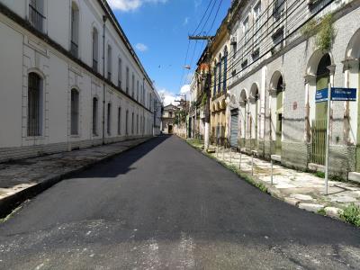 Centro histórico de Belém recebe obras de revitalização