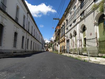 Centro histórico de Belém recebe obras de revitalização