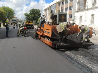 Centro histórico de Belém recebe obras de revitalização