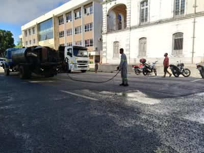 Centro histórico de Belém recebe obras de revitalização