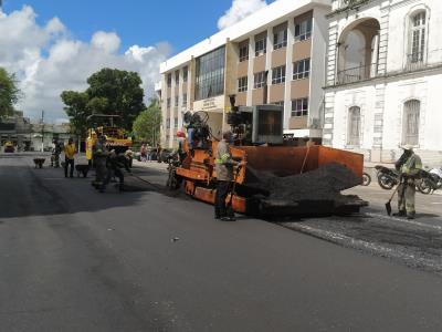 Centro histórico de Belém recebe obras de revitalização