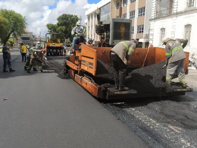 Centro histórico de Belém recebe obras de revitalização