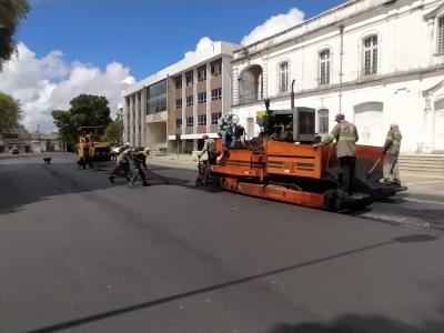 Centro histórico de Belém recebe obras de revitalização