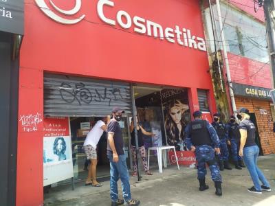Operação de fiscalização fecha mais de 30 estabelecimentos nesta quarta, 27