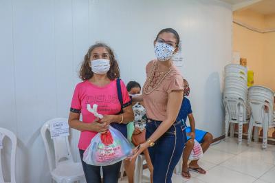 Unicef doa kits de higiene aos usuários dos Cras