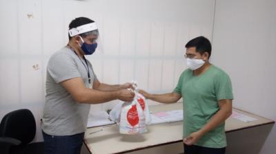 Unicef doa kits de higiene aos usuários dos Cras