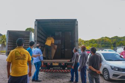 Belém recebe 30 respiradores do Ministério da Saúde para o combate à Covid-19