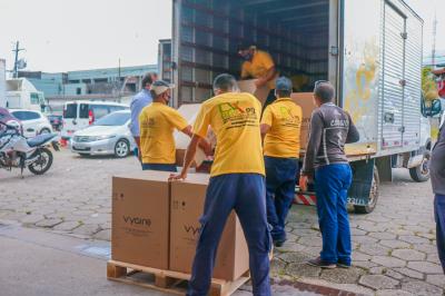 Belém recebe 30 respiradores do Ministério da Saúde para o combate à Covid-19