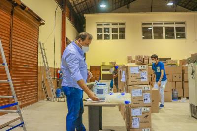Belém recebe 30 respiradores do Ministério da Saúde para o combate à Covid-19