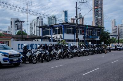 Grupamento Tático Motorizado Ronda da Capital tem efetivo ampliado