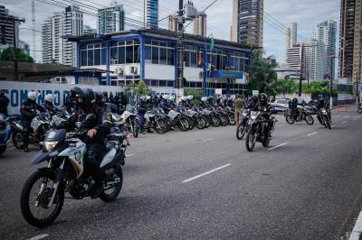 Grupamento Tático Motorizado Ronda da Capital tem efetivo ampliado