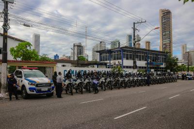 Grupamento Tático Motorizado Ronda da Capital tem efetivo ampliado