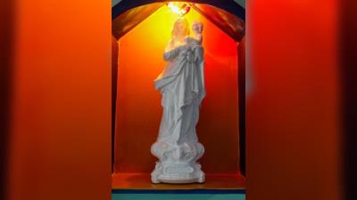 Hospital Dom Vicente Zico recebe imagem de Nossa Senhora de Nazaré
