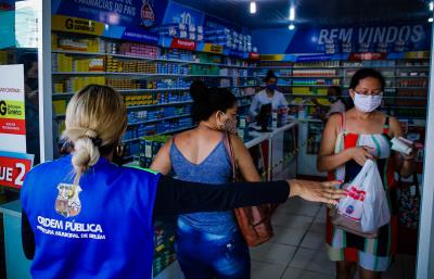 Comitê de Segurança Municipal realiza fiscalização no Comércio de Belém