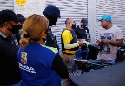 Comitê de Segurança Municipal realiza fiscalização no Comércio de Belém