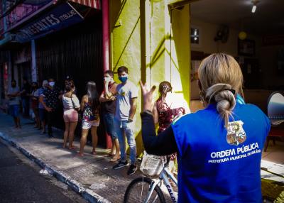 Comitê de Segurança Municipal realiza fiscalização no Comércio de Belém