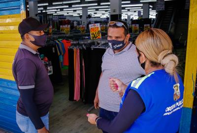 Comitê de Segurança Municipal realiza fiscalização no Comércio de Belém