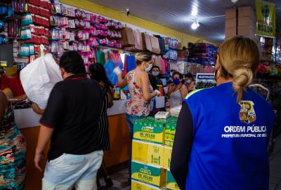 Comitê de Segurança Municipal realiza fiscalização no Comércio de Belém