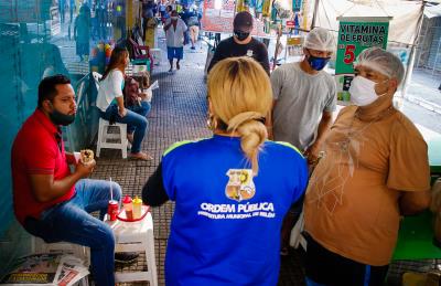 Comitê de Segurança Municipal realiza fiscalização no Comércio de Belém