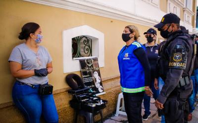 Comitê de Segurança Municipal realiza fiscalização no Comércio de Belém