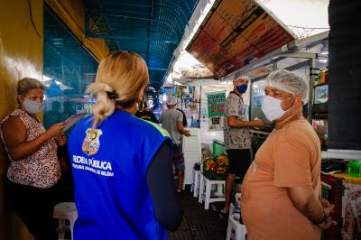 Comitê de Segurança Municipal realiza fiscalização no Comércio de Belém