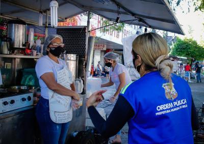 Comitê de Segurança Municipal realiza fiscalização no Comércio de Belém
