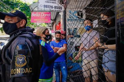 Comitê de Segurança Municipal realiza fiscalização no Comércio de Belém