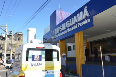 Pronto Socorro do Guamá recebe imagem de Nossa Senhora de Nazaré