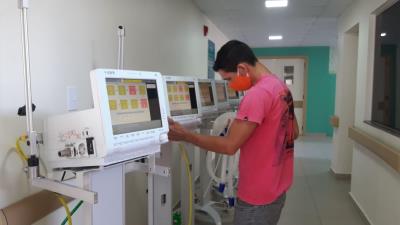Respiradores estão em fase final de instalação na rede municipal de saúde