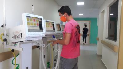 Respiradores estão em fase final de instalação na rede municipal de saúde